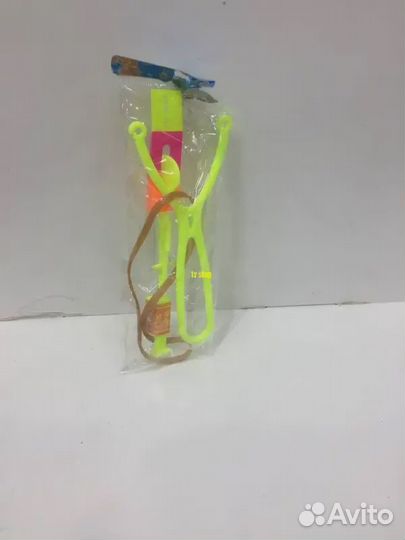 Светящиеся вертолётики с рогаткой оптом 74