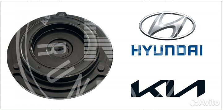 Прижимная пластина Компрессора hyunda KIA RIO