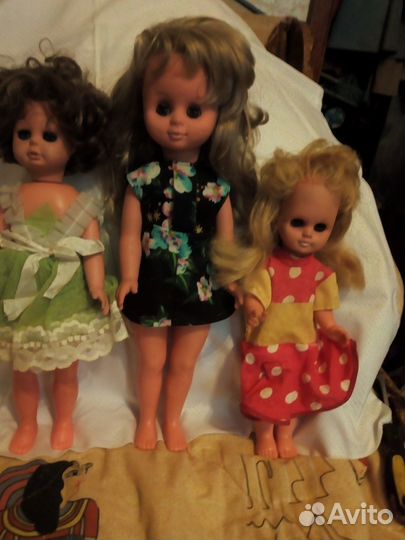 Куклы гдр до 35 см и игрушки