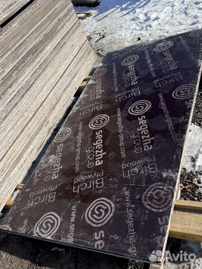 Ламинированная фанера 18 мм бу