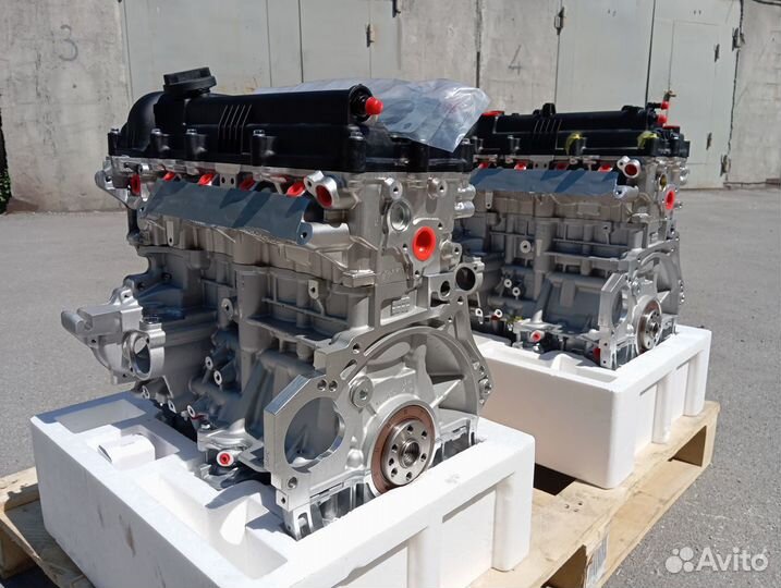 Новый двигатель мотор на hyundai Solaris Kia Rio 3