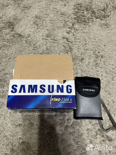 Пленочный фотоаппарат samsung fino 15dlx
