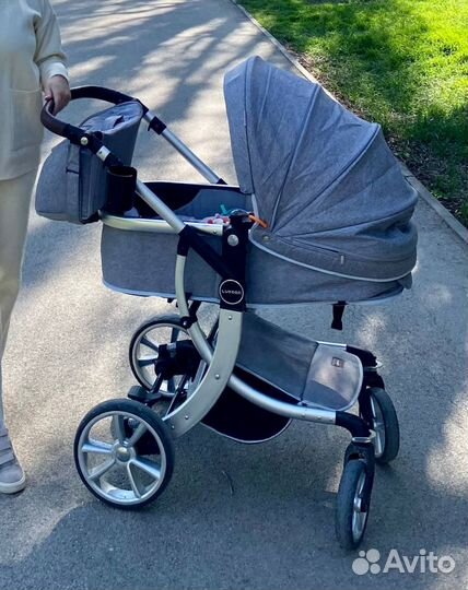 Коляска 2 в 1 бу Luxmon Dalux 608