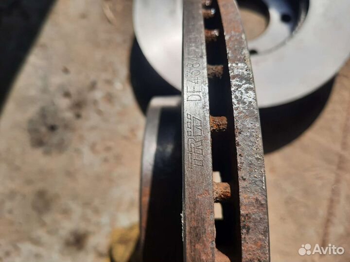 Диски тормозные mazda 3 bk