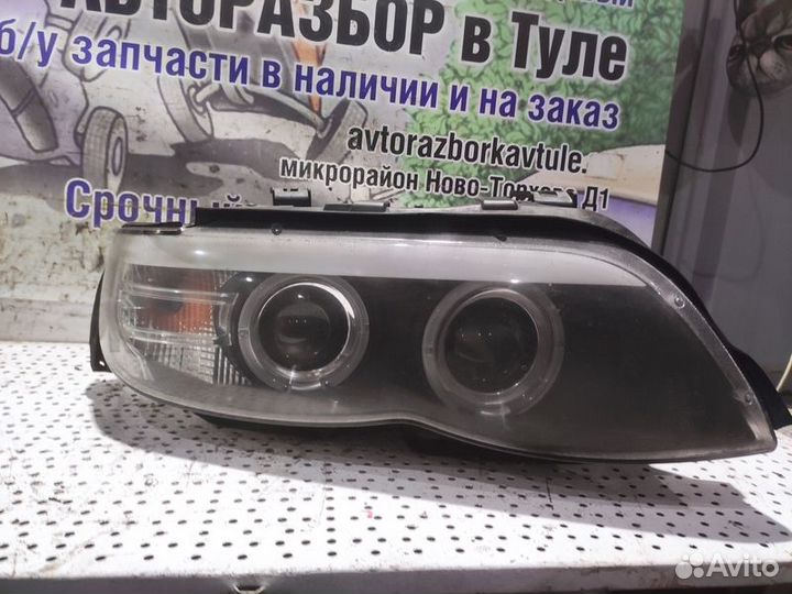 Фара передняя правая Bmw X5 e53 рестайлинг