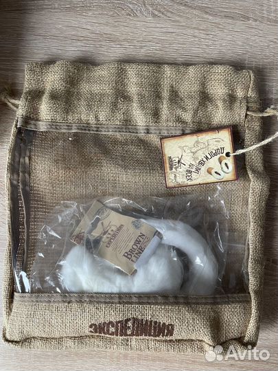 Меховые наушники