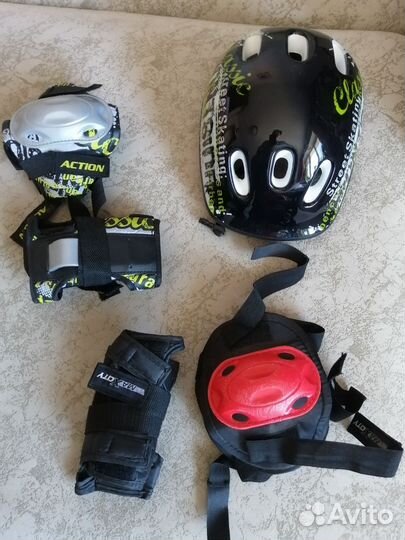 Роликовые коньки, защита