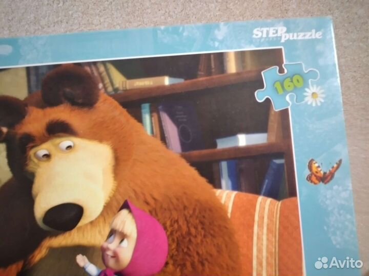 Пазл новый Маша и Медведь