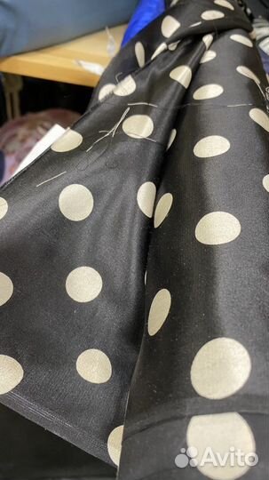 Ткань шелк с хлопком Италия