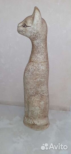 Статуэтка кошка /шамот