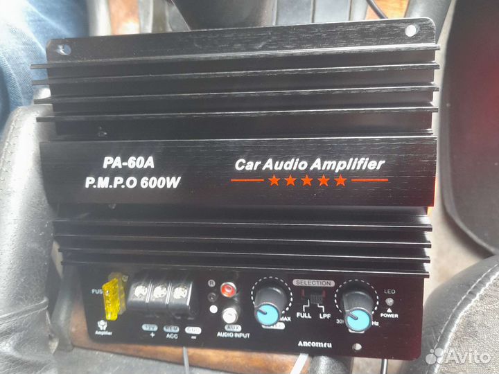 Усилитель 4х канальный новый