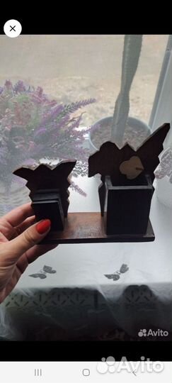 Подставка под ручки и визитки СССР