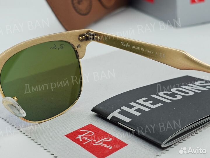 Очки Ray Ban 3507 Clubmaster Синее Стекло