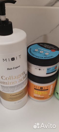 Косметика для волос пакетом mixit