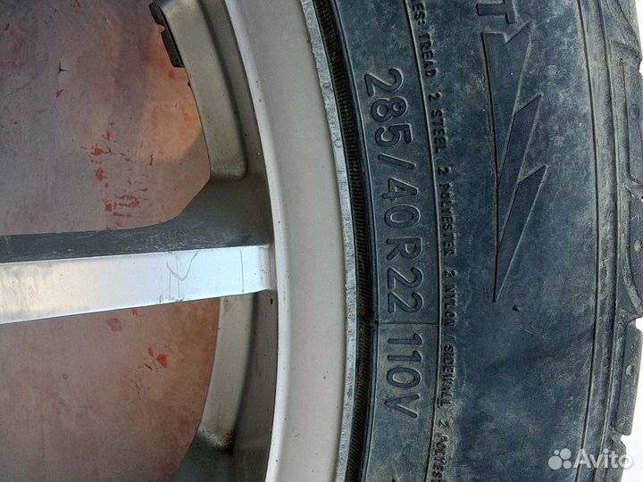 Летние колеса R22 286/40