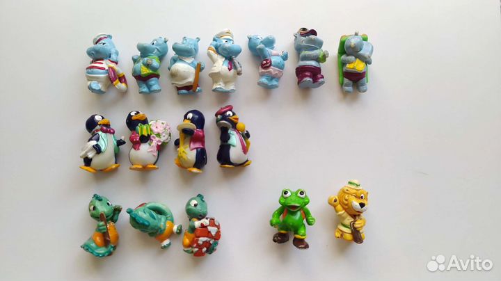 Игрушки из киндер сюрприза 90-х на обмен