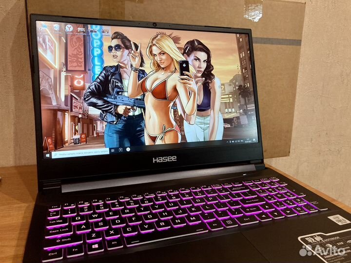 Игровой ноутбук Hasee Z8