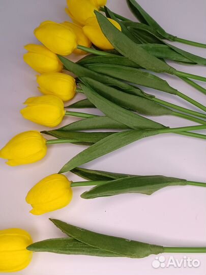 Искусственные тюльпаны для дома и сада