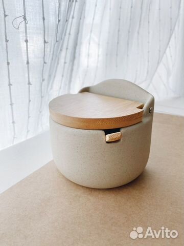 Солонка из керамики, новая