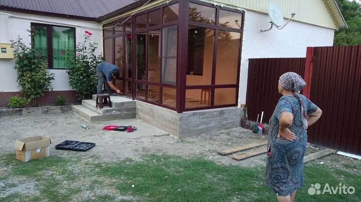 Пластиковые окна двери витражи