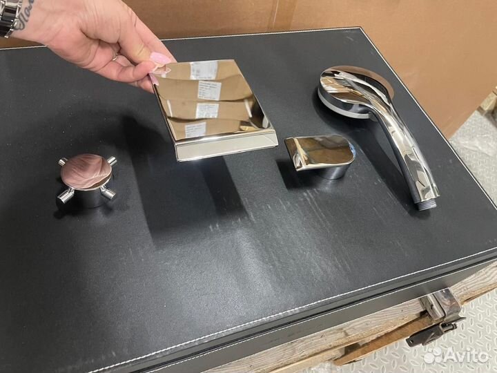 Смеситель bravat для ванны напольный