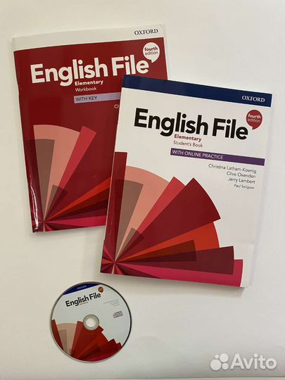 English File 4th edition (учебник+тетрадь+CD)