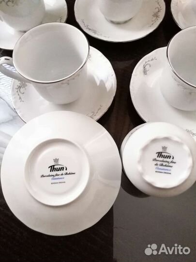 Набор чайный 6 персон Чехия