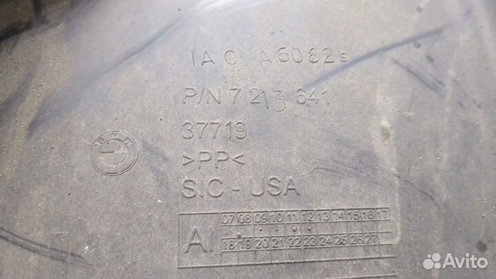 Защита арок (подкрылок) левая передняя BMW X3 F25