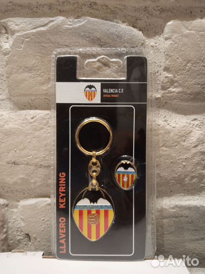 Брелок для ключей футбольного клуба Валенсия