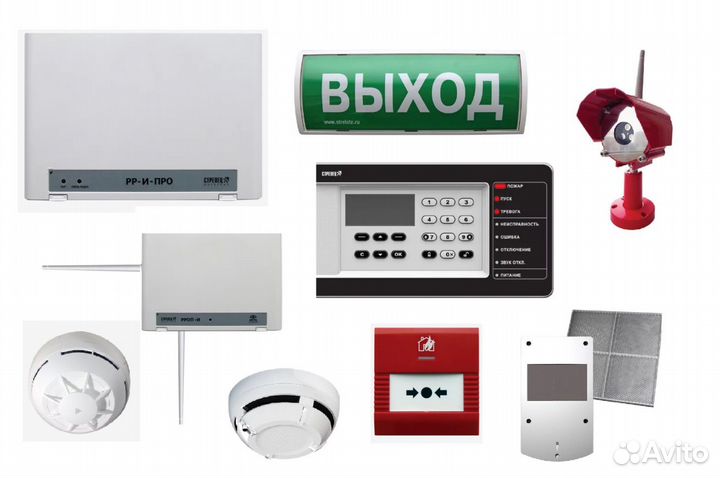 Видеонаблюдение, пожарная безопасность, доступ