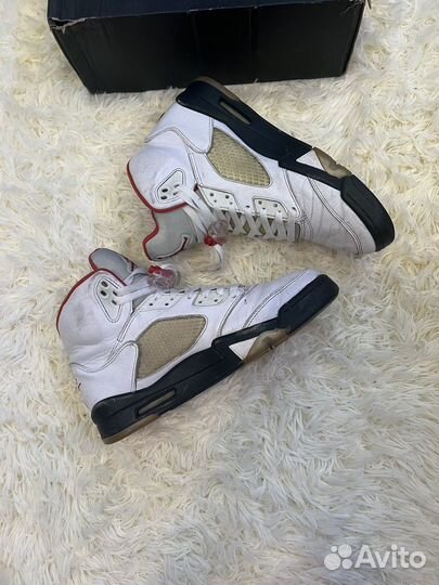 Air jordan 5 fire red