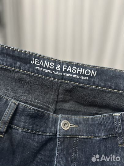 Джинсы jeep теплые