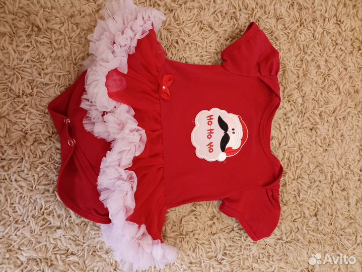 Новогоднее платье - боди