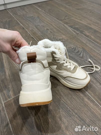 Ботинки кросовки зимние 36