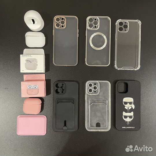 Чехол Apple watch, iPhone 12 Pro Max, AirPods