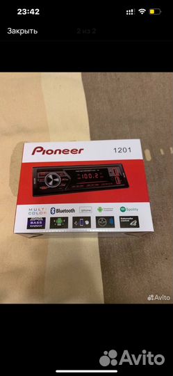 Магнитола pioneer gb