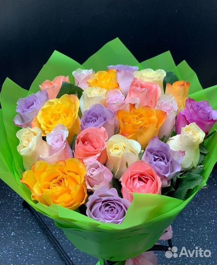 Цветы Розы Букеты для девушки