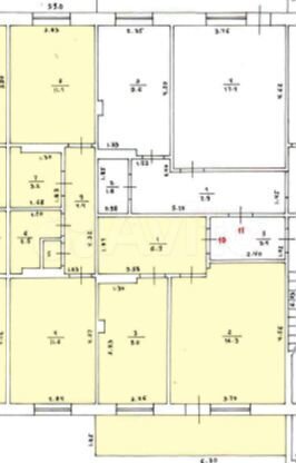 Аукцион: 3-к. квартира, 65,6 м², 1/3 эт.