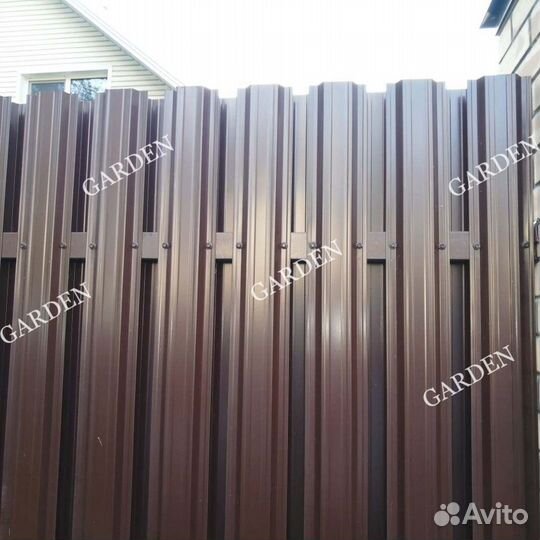 Евроштакетник из металлического штакетника