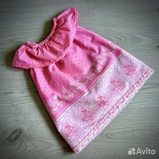 Летнее платье сарафан Gap для девочки 80-86 см