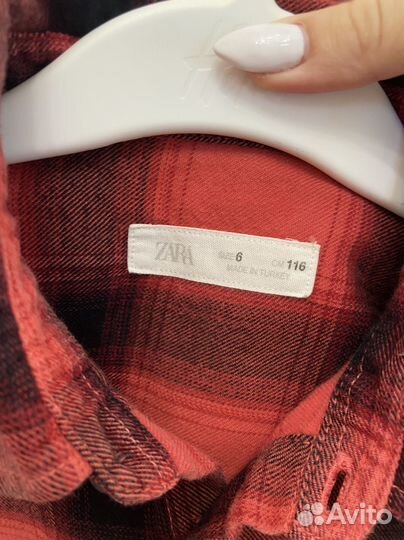 Рубашка zara 116