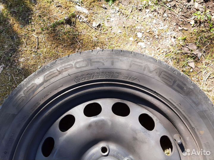 R16 Dunlop SP Sport FM800 205/55, PCD 5x112 DIA 57.1