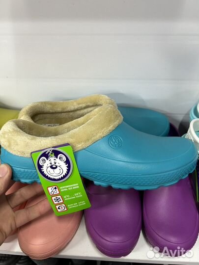 Галоши утепленные