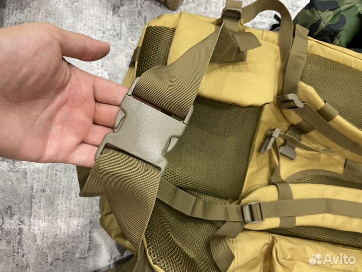 Тактический рюкзак хаки песок сумка