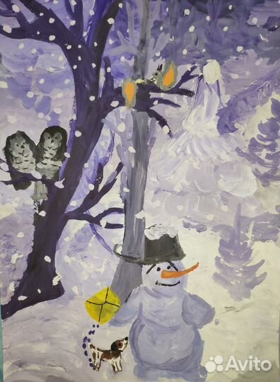 Рисование для детей. Преподаватель изо