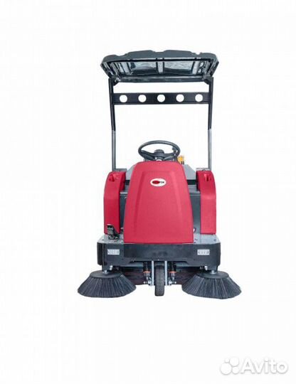 Аккумуляторная подметальная машина c местом для оператора Vostok SW1450 (с гелевой АКБ) * (Крыша-нав