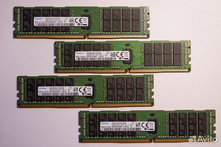 32Gb DDR4 Samsung 2400T REG Серверная память ECC