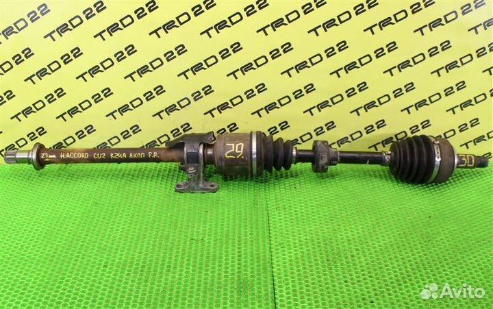 Привод передний правый Honda Accord CU2 K24A3 2010