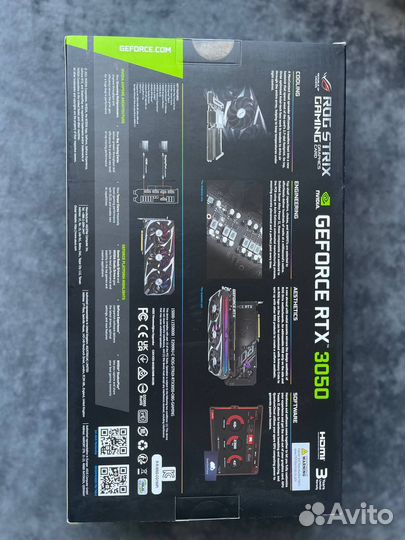 ROG Strix GeForce RTX 3050 8gb