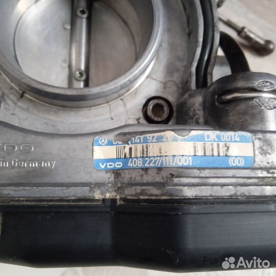 W124 Заслонка